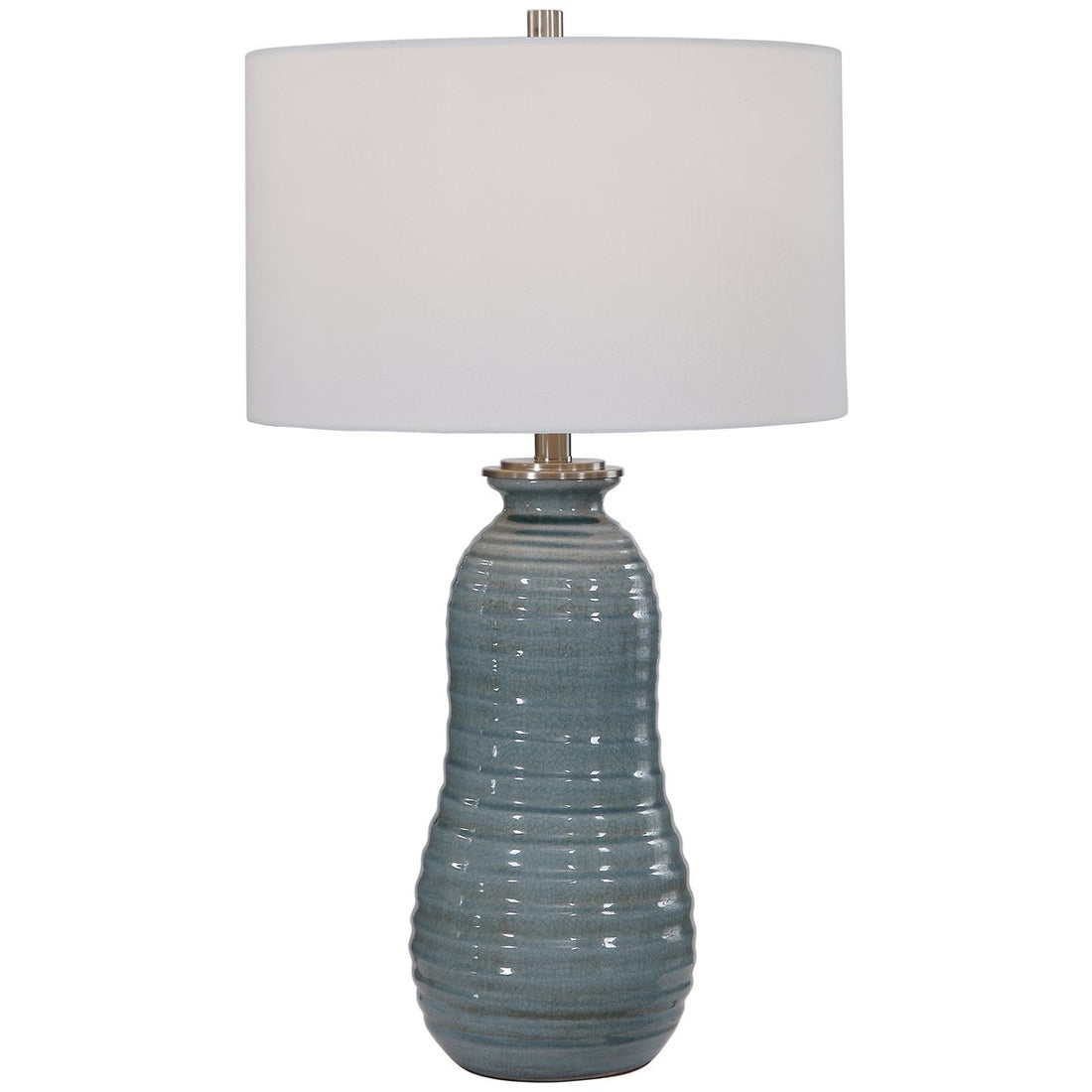 Uttermost Zaila Light Blue Table Lamp