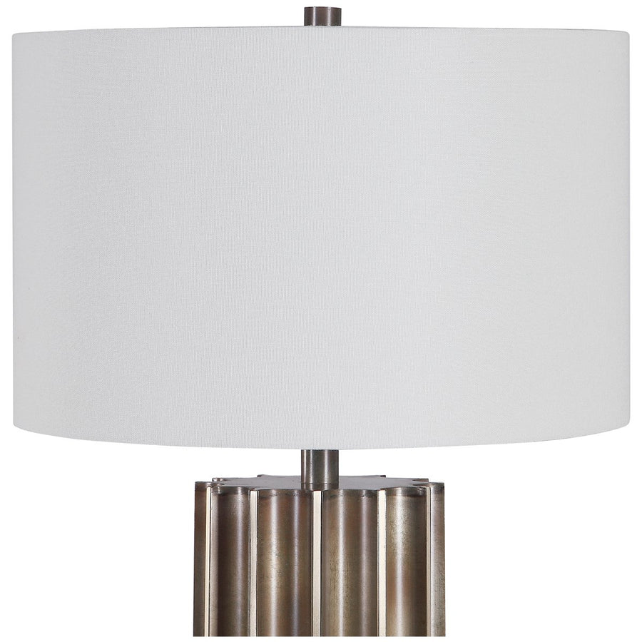 Uttermost Khalio Gun Metal Table Lamp