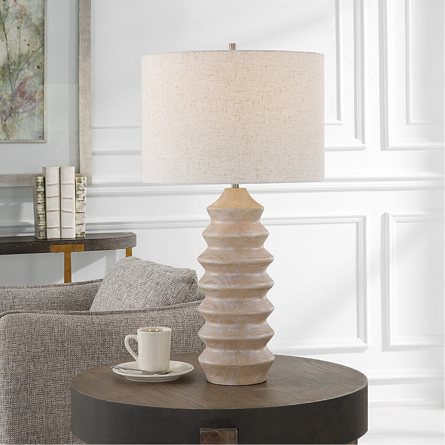 Uttermost Uplift Geometric Table Lamp