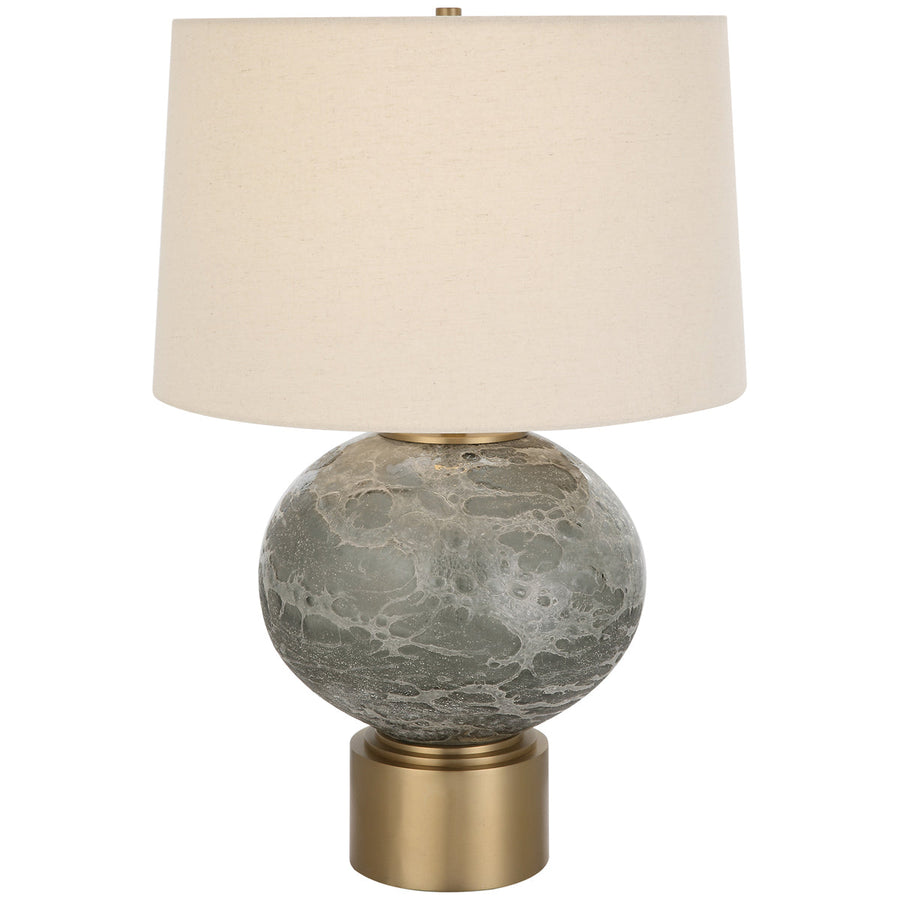 Uttermost Lunia Gray Glass Table Lamp