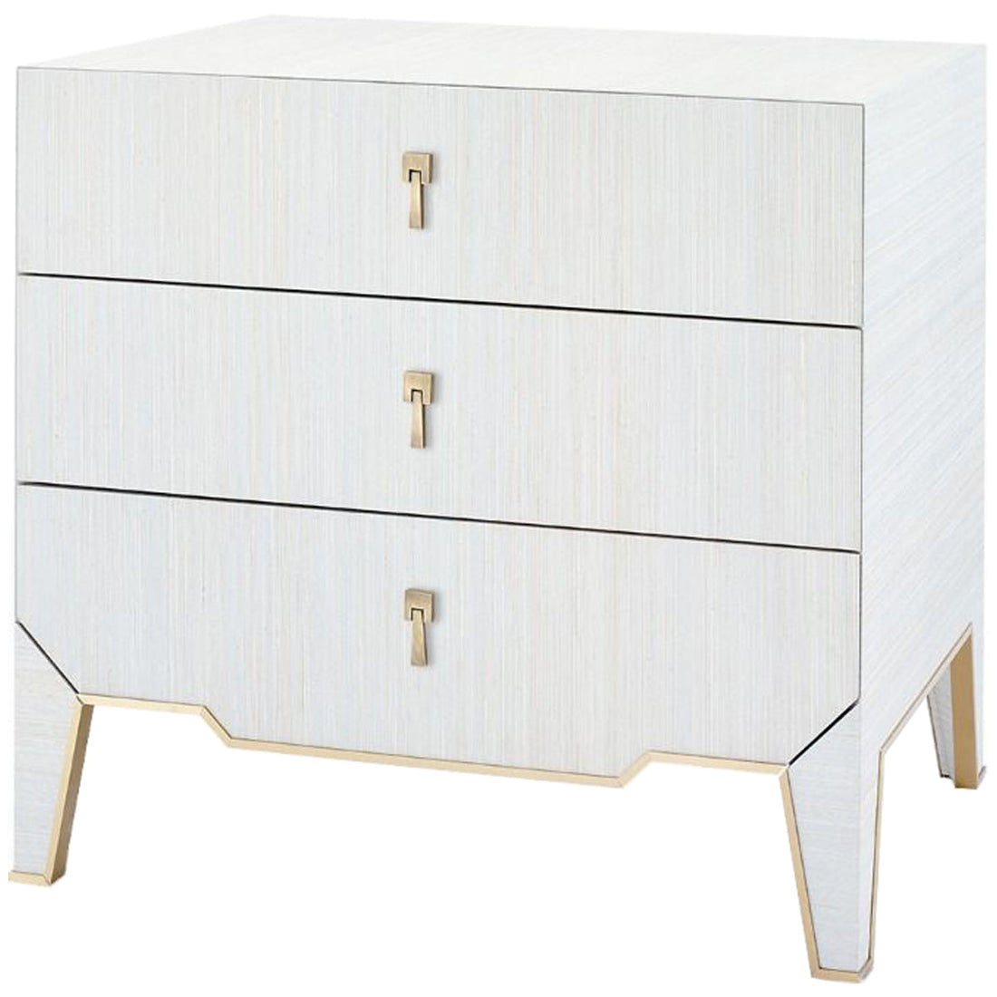 Villa & House Madeline 3-Drawer Side Table