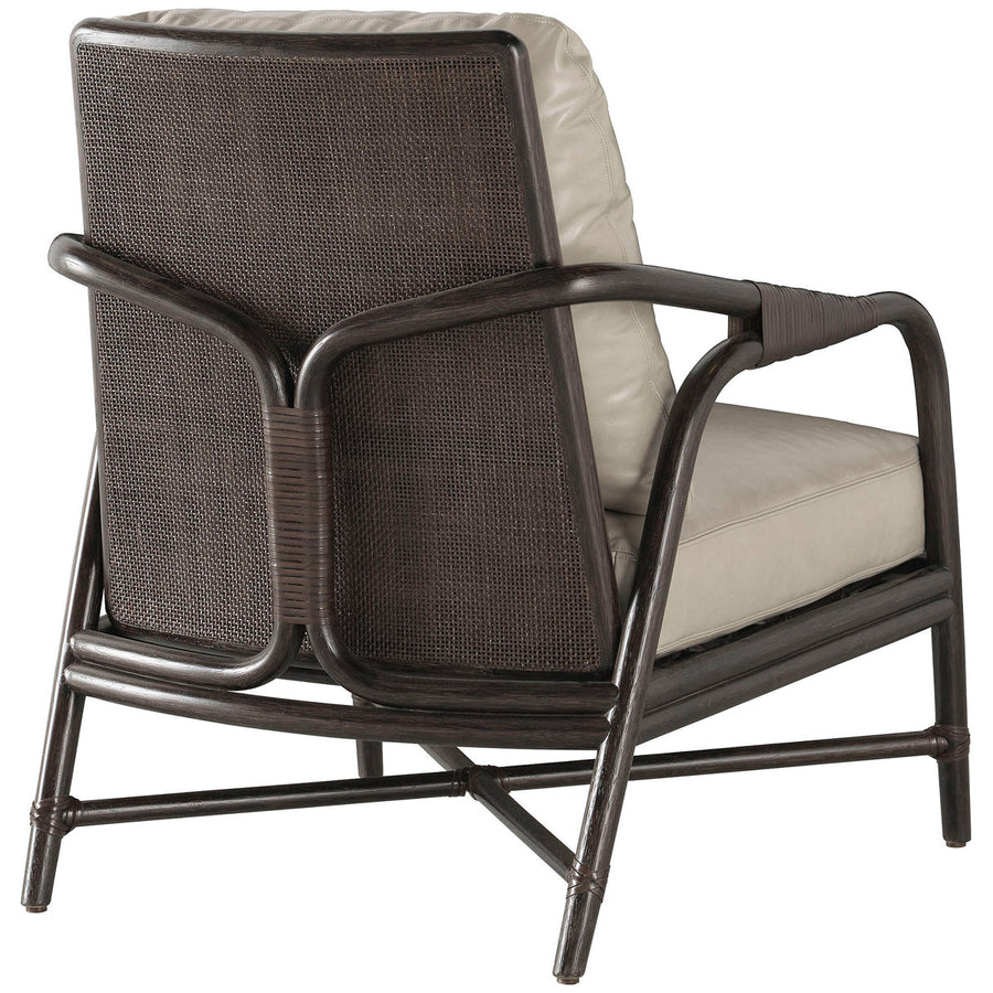 Baker Furniture Knot Rattan Lounge Chair MCA2201C