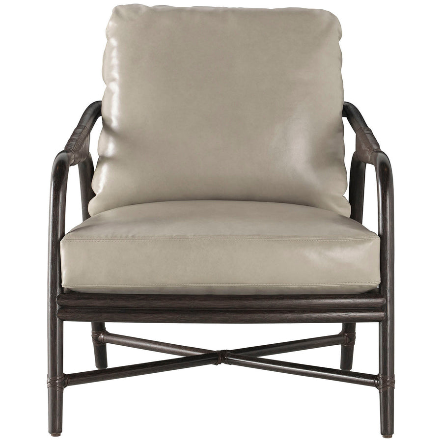 Baker Furniture Knot Rattan Lounge Chair MCA2201C