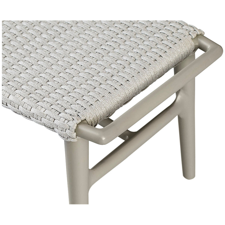 Baker Furniture Bow Outdoor Ottoman MCO3341O