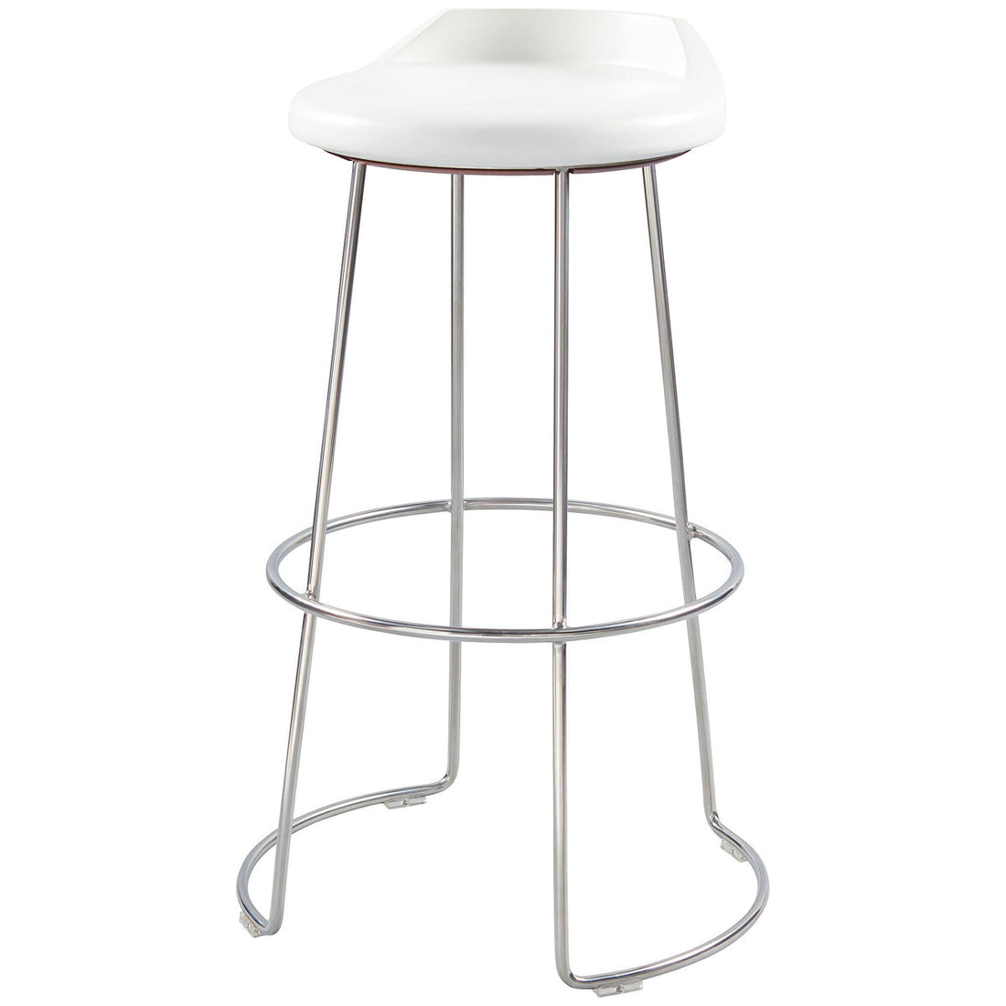 Baker Furniture Swivel Barstool with Concrete Seat MCO408T