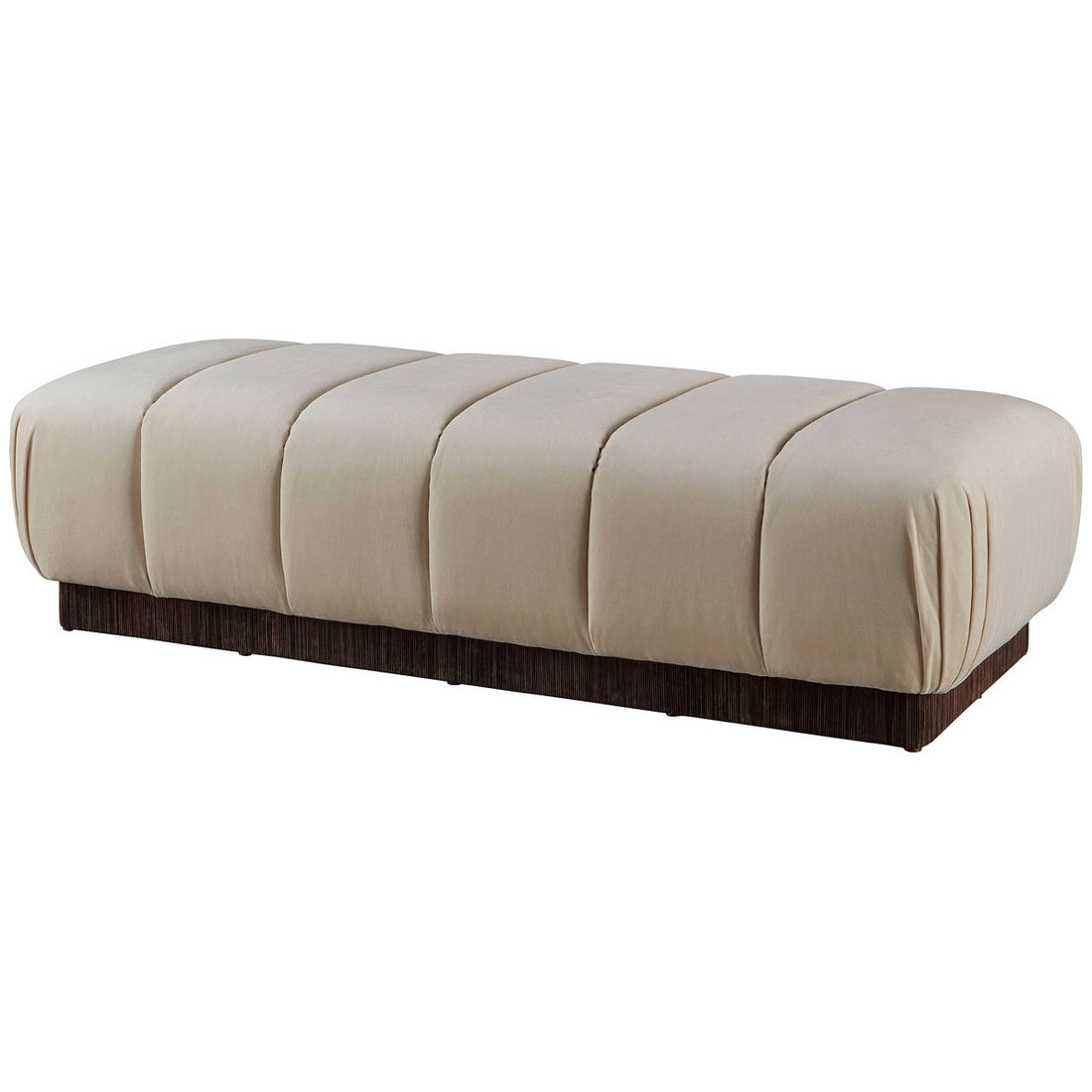 Baker Furniture Channel Bench in Badger Brown MCU1811O