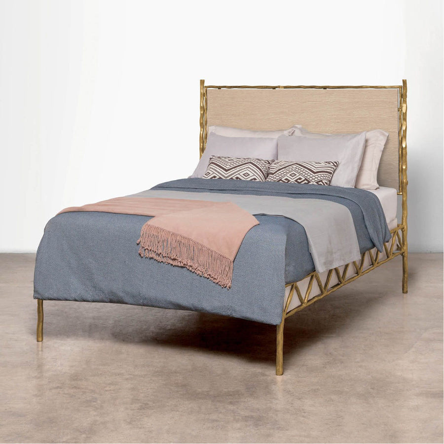 Made Goods Brennan Textured Bed in Pagua Fabric