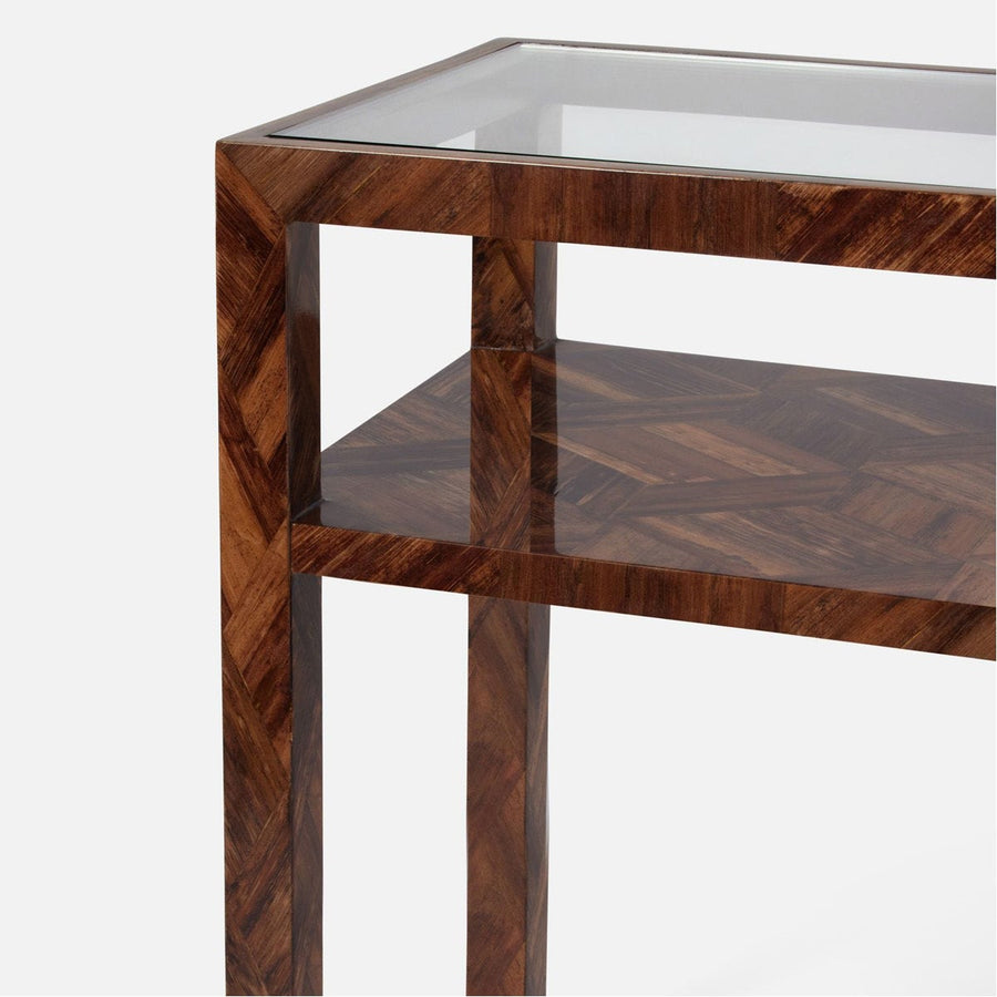 Made Goods Brindley Parquetery Console Table