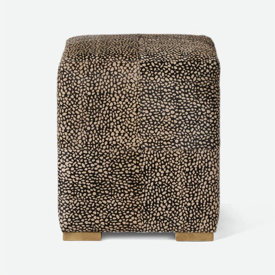 Made Goods Ondrea Animal-Print Stool