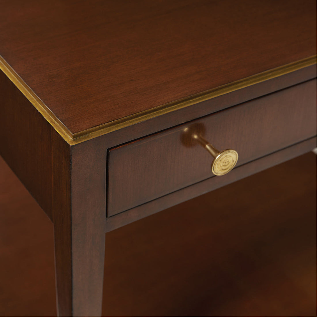 Modern History Cherry Italian End Table