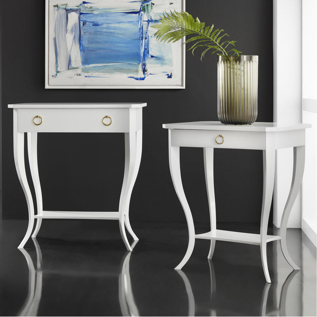 Modern History Covington Chairside Table