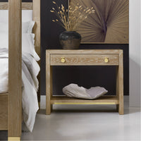 Somerset Bay Home Mirage Bedside Table - Weathered Oak