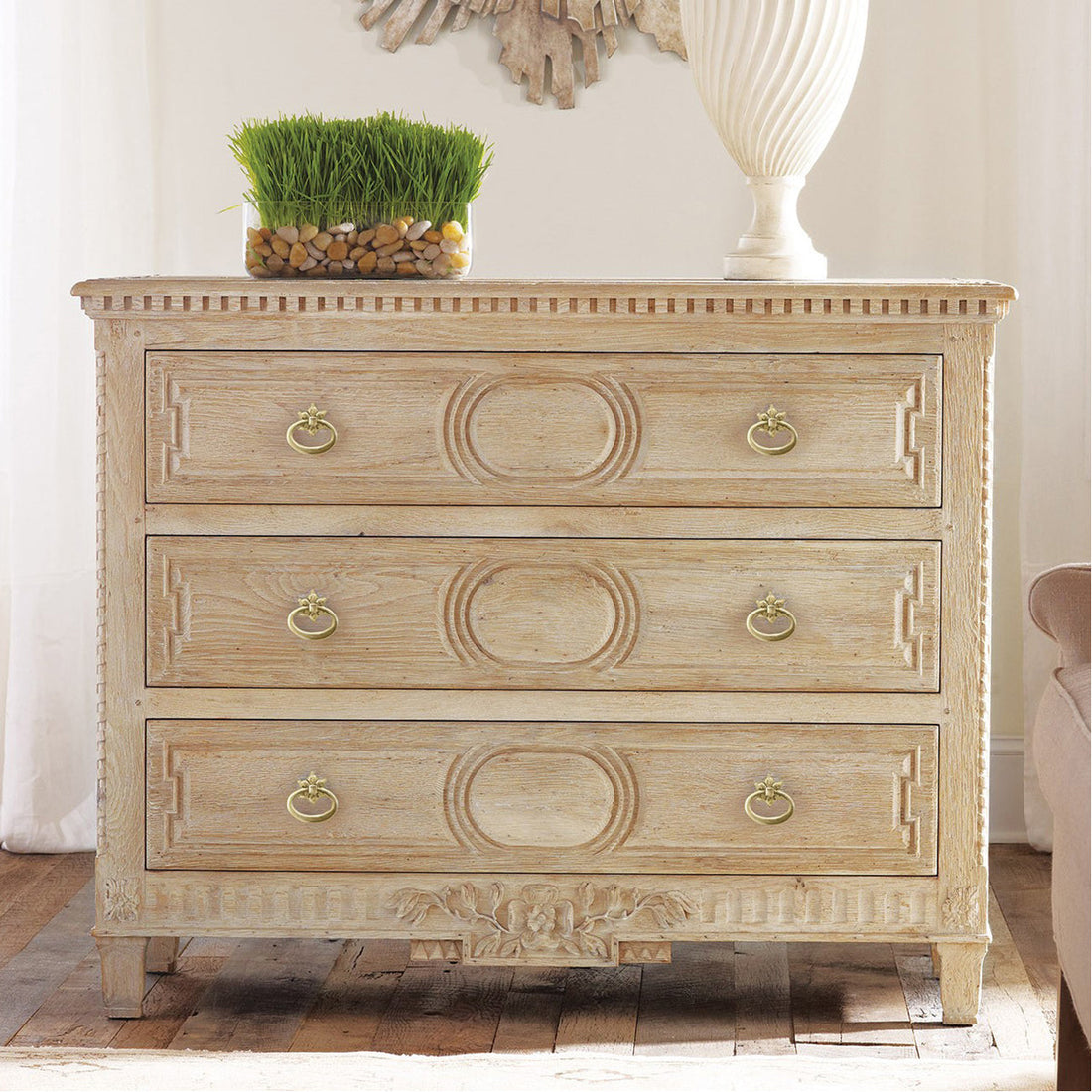 Modern History Weathered Oak Chest