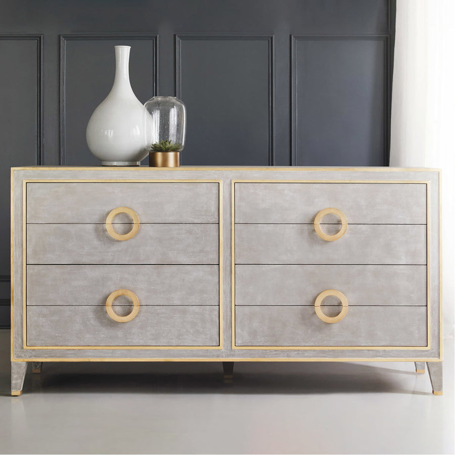 Modern History Abstract Dresser - Antique Grey