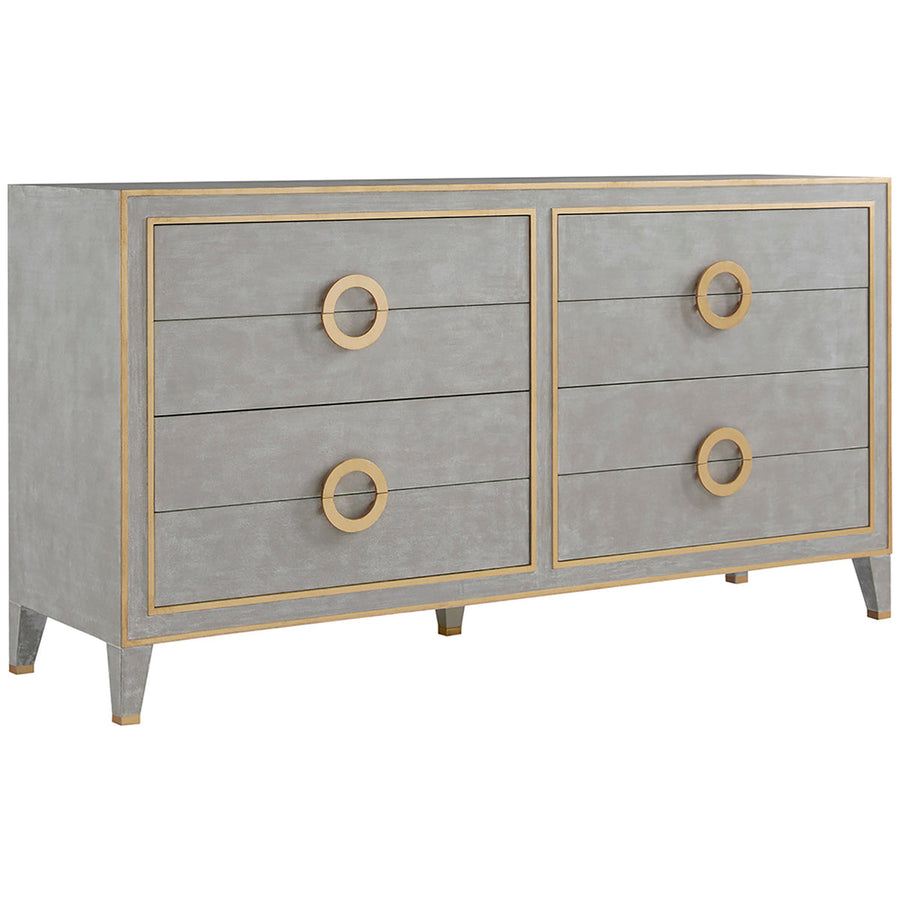 Modern History Abstract Dresser - Antique Grey