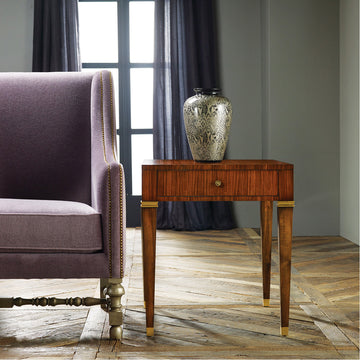 Modern History Modern Rosewood End Table