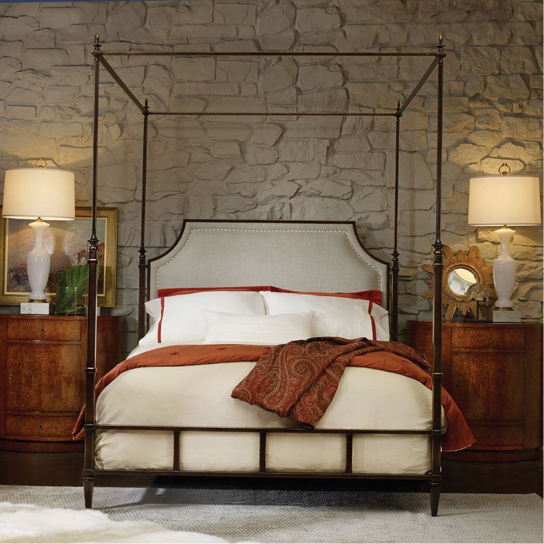 Modern History Metal Bed