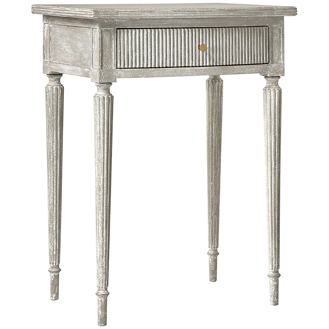 Modern History Ribbed Nightstand