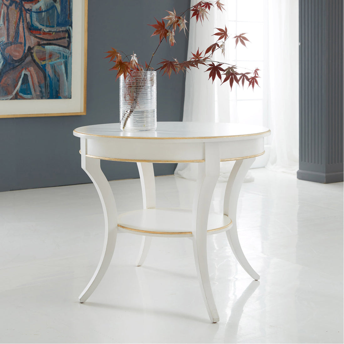 Modern History Covington Round End Table