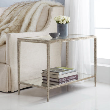 Modern History Sculpture Side Table