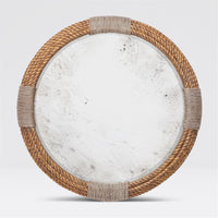 Made Goods Alexander Round Rope Mirror