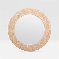 Made Goods Amani Organic Rope Round Mirror