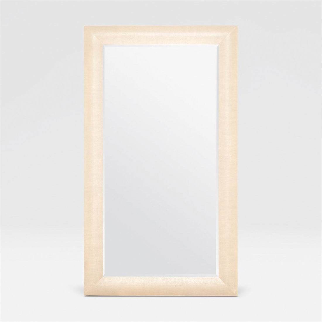 Made Goods Carter Oversized Raffia Border Mirror