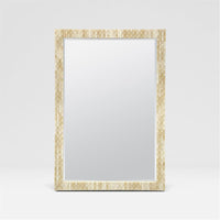 Made Goods Claire Bone Bamboo Mirror