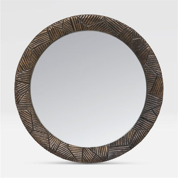 Made Goods Colton Concrete Abstract Mirror