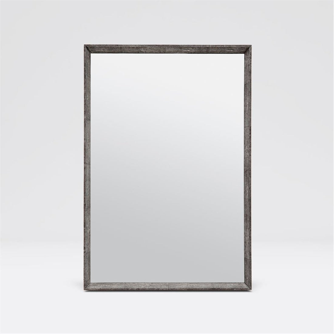 Made Goods David Minimal Realistic Faux Shagreen Mirror