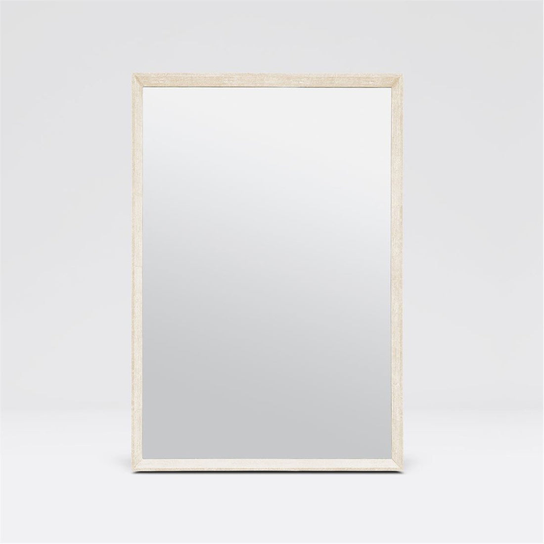 Made Goods David Minimal Realistic Faux Shagreen Mirror