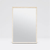 Made Goods David Minimal Realistic Faux Shagreen Mirror