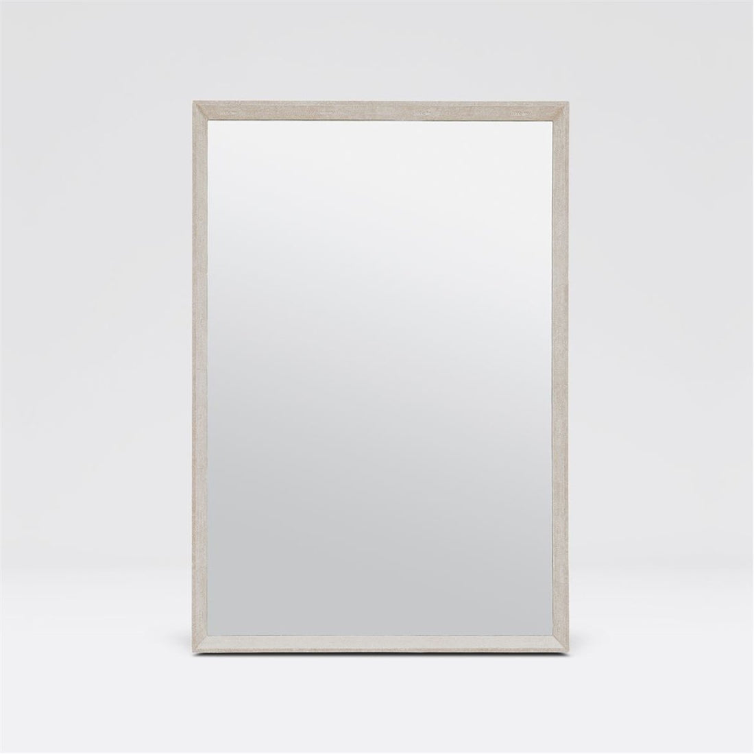 Made Goods David Minimal Realistic Faux Shagreen Mirror