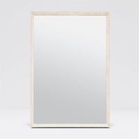 Made Goods David Minimal Realistic Faux Shagreen Mirror