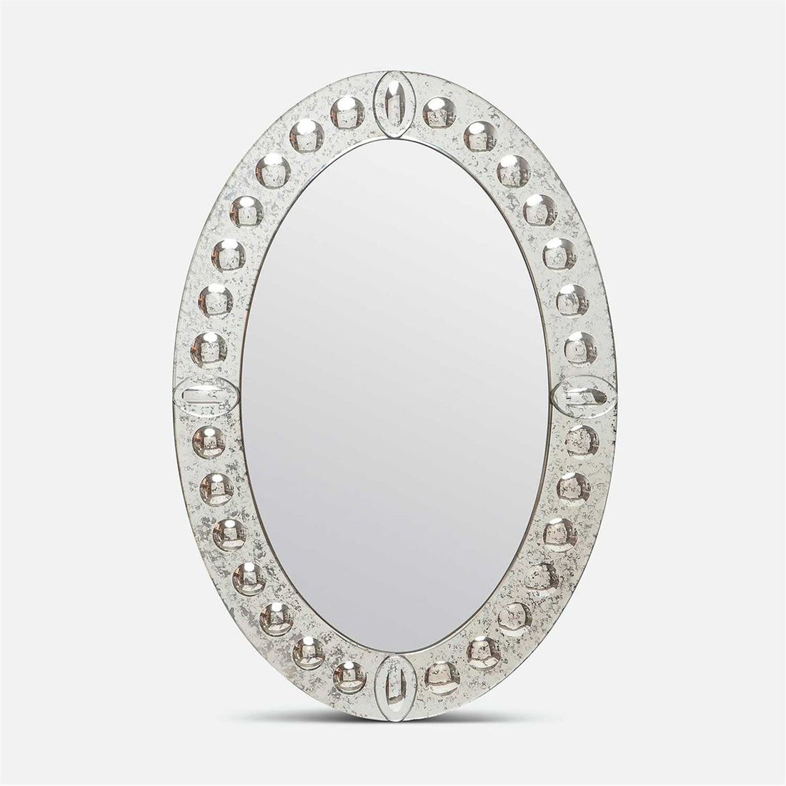 Made Goods Dianna Oval Venetian Mirror