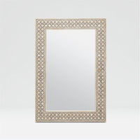 Made Goods Dustin Inlaid Bone Mirror