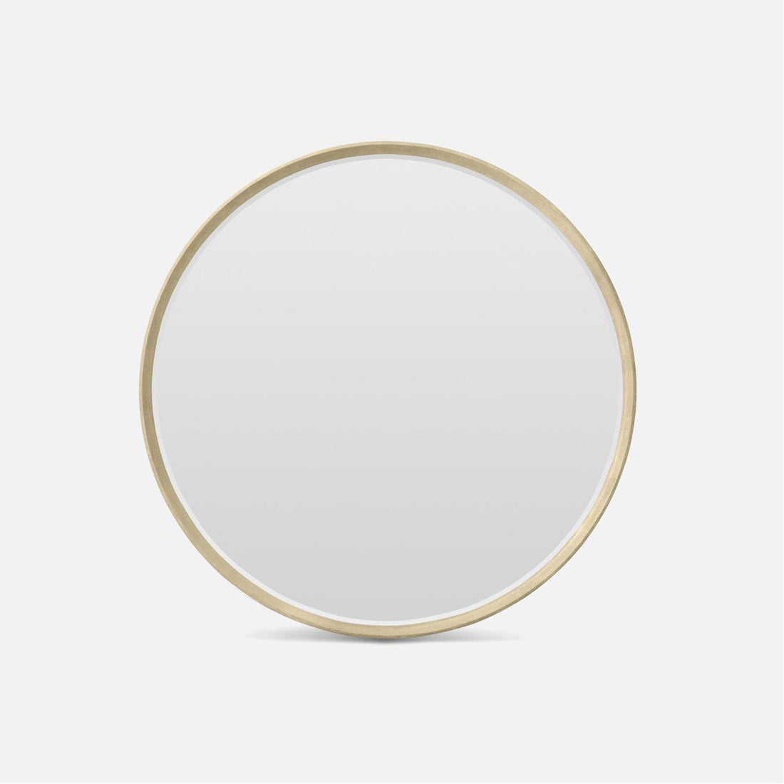 Made Goods Emma Minimal Mirror in Realistic Faux Shagreen