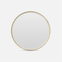 Made Goods Emma Minimal Mirror in Realistic Faux Shagreen