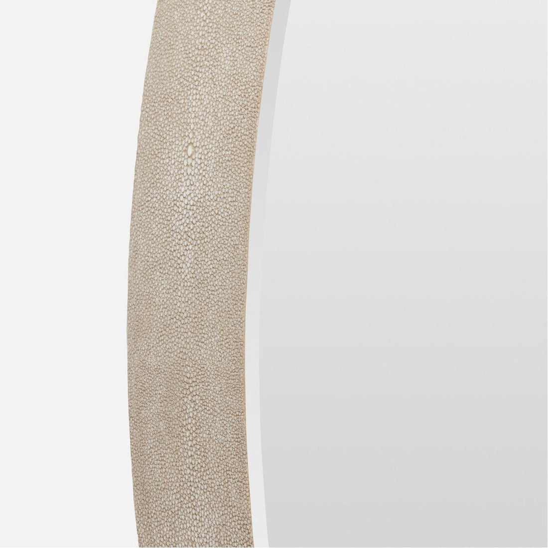 Made Goods Emma Minimal Mirror in Realistic Faux Shagreen