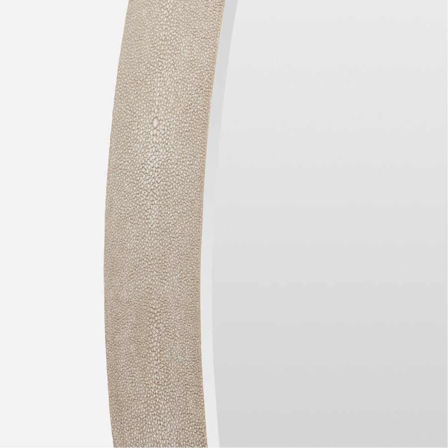 Made Goods Emma Minimal Mirror in Realistic Faux Shagreen