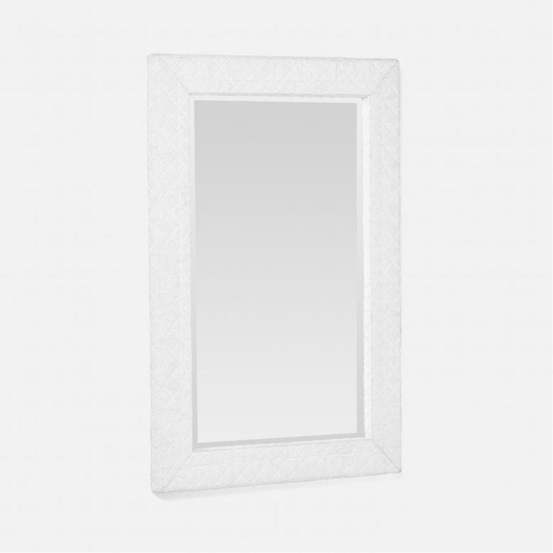 Made Goods Farrimond Rectangular Mirror with Quilted Frame