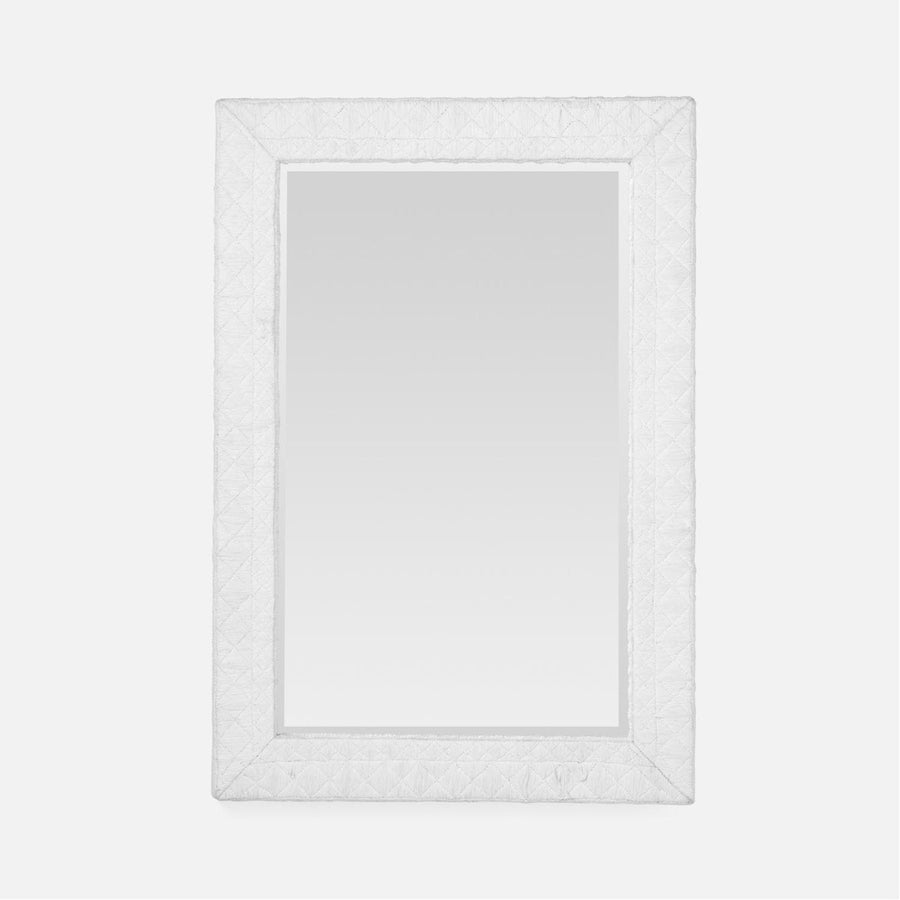 Made Goods Farrimond Rectangular Mirror with Quilted Frame