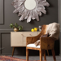 Made Goods Floris Mangrove Wood Mirror