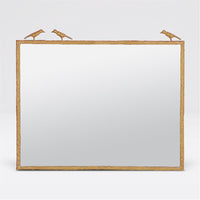 Made Goods Joelle 3-Bird 38-Inch Metal Mirror