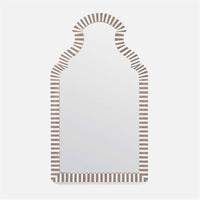 Made Goods Jonah Mirror in White Bone