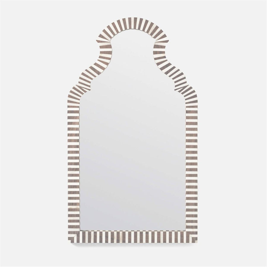 Made Goods Jonah Mirror in White Bone