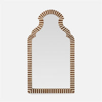 Made Goods Jonah Mirror in Natural Bone