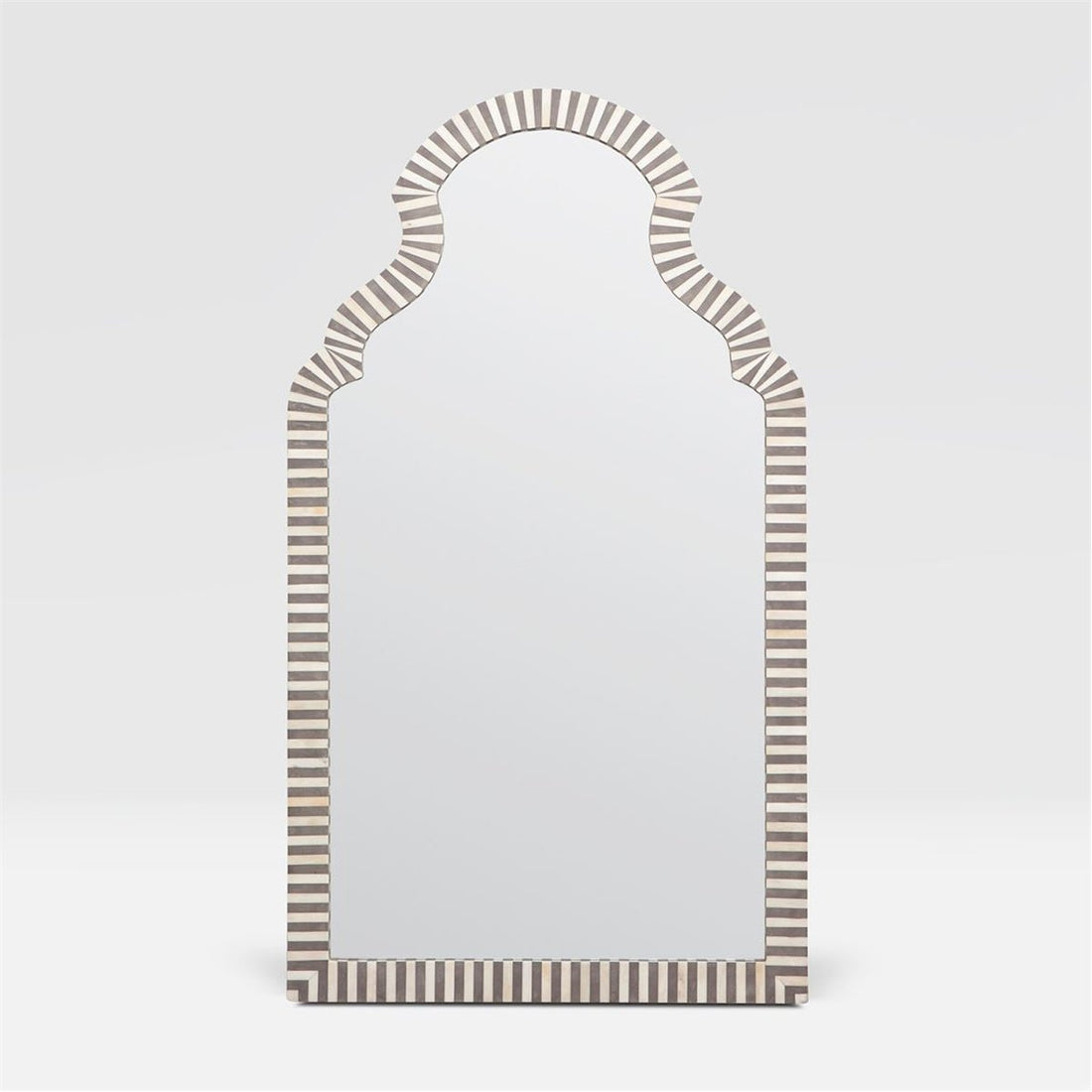 Made Goods Jonah Mirror in White Bone