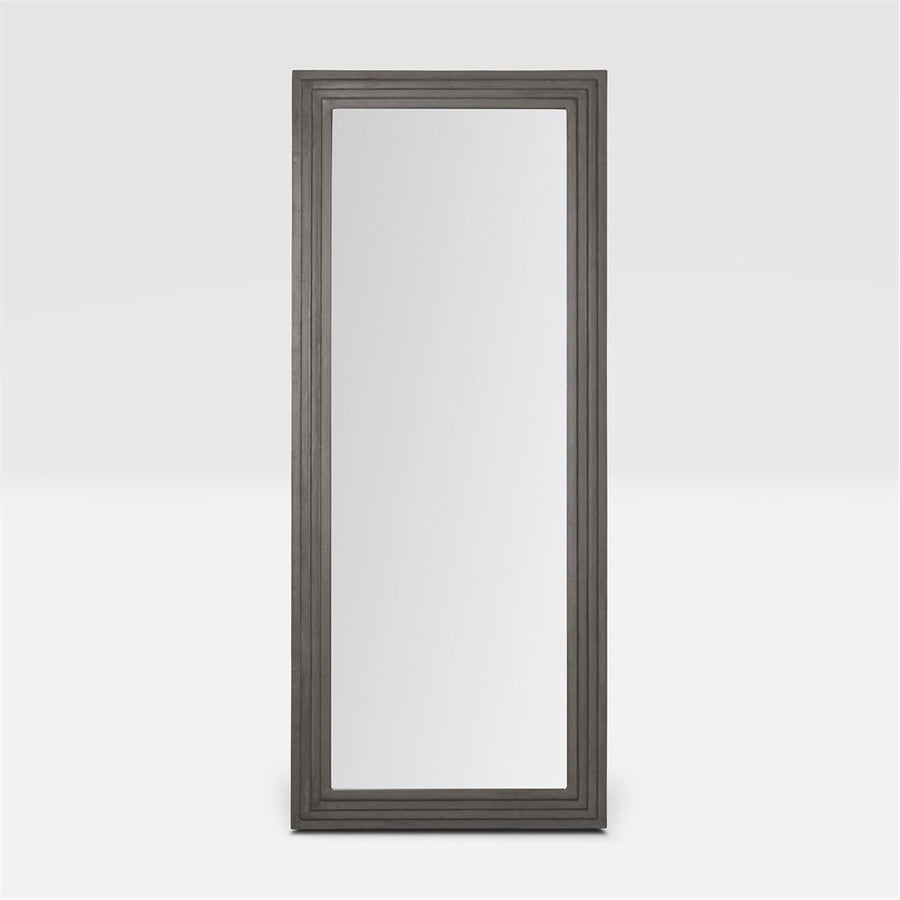 Made Goods Kaarlo Ash Gray Metal Outdoor Mirror