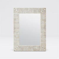 Made Goods Malena Graphic Bone Resin Mirror